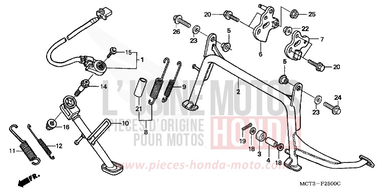 BEQUILLE de SILVER WING PEARL GREAT BLUE (PB262) de 2003